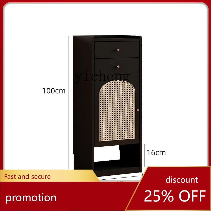 CZ Rattan Shoe Cabinet Home Doorway Solid Wood Large Capacity Storage Cabinet Storage Entrance Cabinet Black
CZ Rattan Shoe Cabinet Home Doorway Solid Wood Large Capacity Storage Cabinet Storage Entrance Cabinet Black
