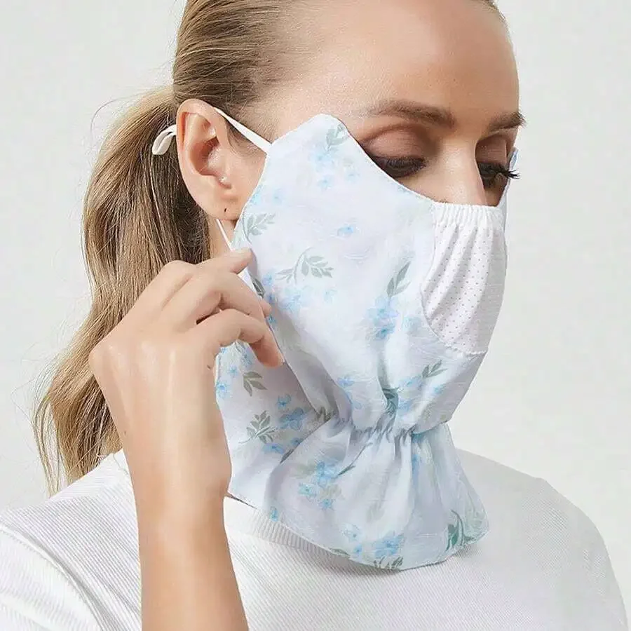 Floral Print Breathable Sunscreen Face Mask For Outdoor Cycling Women
Floral Print Breathable Sunscreen Face Mask For Outdoor Cycling Women