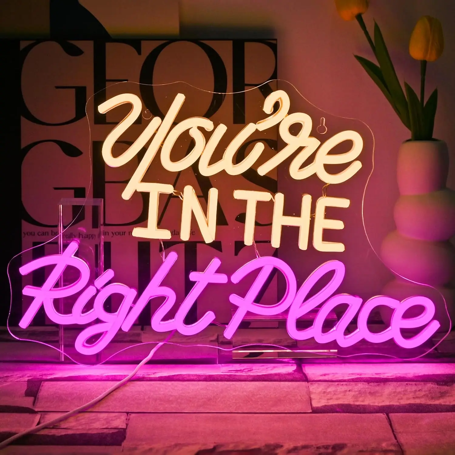 You're in The Right Place Neon Sign USB Salon Nails Wall Decor For Party Nails Beauty Salon Store New Home Gift
You're in The Right Place Neon Sign USB Salon Nails Wall Decor For Party Nails Beauty Salon Store New Home Gift