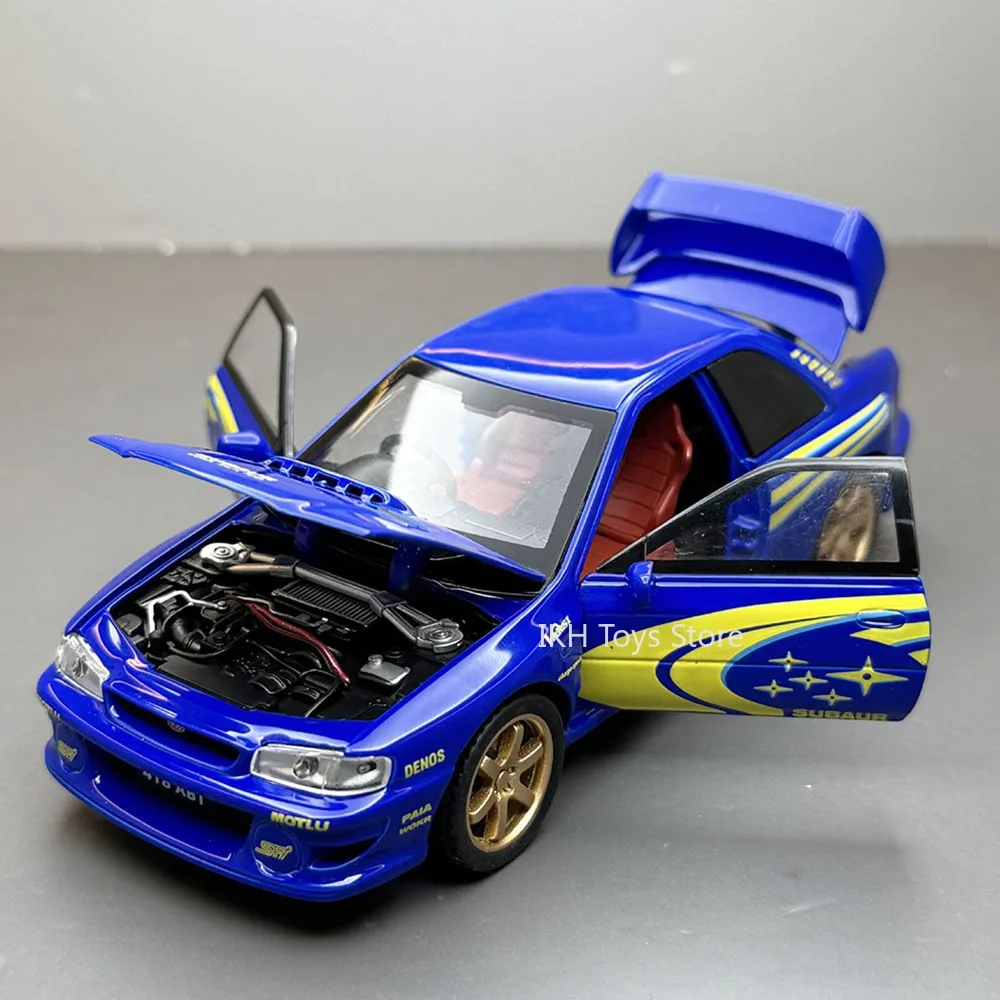 1:32 SUBARU Impreza Model Toy Supercars Alloy Diecast Lancer EVO Sports Cars Sound Light Doors Opened Pull Back for Boys Gifts
1:32 SUBARU Impreza Model Toy Supercars Alloy Diecast Lancer EVO Sports Cars Sound Light Doors Opened Pull Back for Boys Gifts