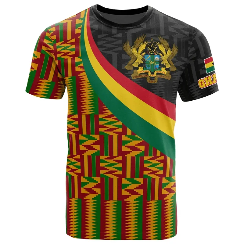 2024 Flag Map 3D Printed T Shirt For Men Clothes Casual Kids T-Shirt GHA National Emblem Tshirt Sport Male Jersey Africa Tops
2024 Flag Map 3D Printed T Shirt For Men Clothes Casual Kids T-Shirt GHA National Emblem Tshirt Sport Male Jersey Africa Tops