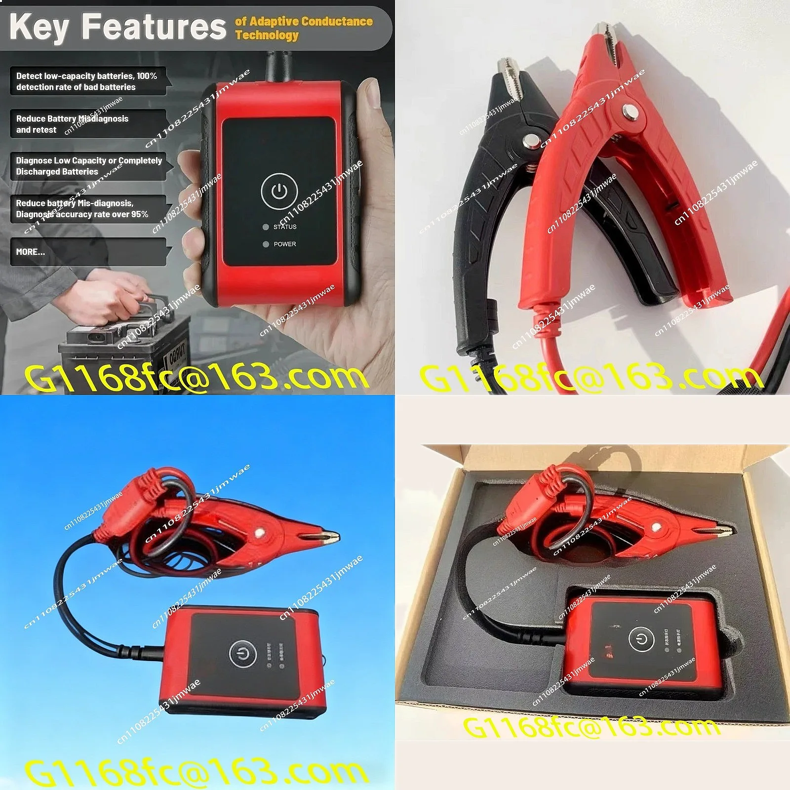 Daotong BT506 Battery Tester Car Battery Test Clip Charging Analyzer Tool
Daotong BT506 Battery Tester Car Battery Test Clip Charging Analyzer Tool