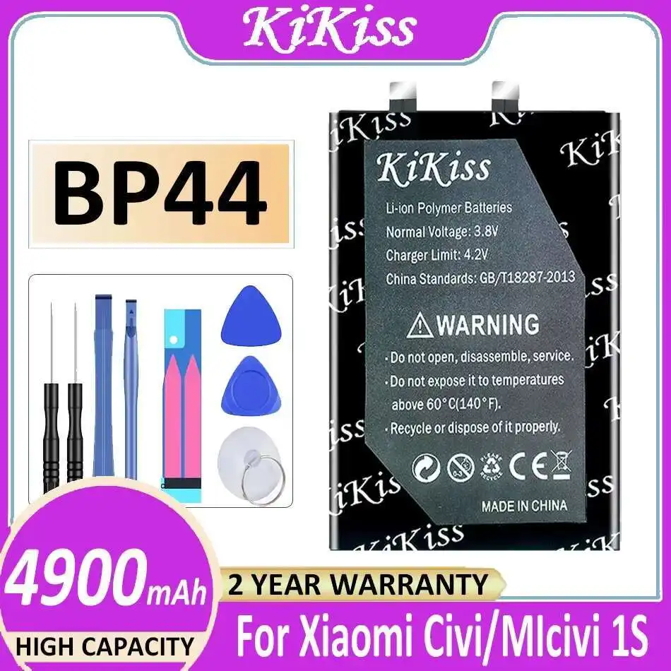 Mobile Phone Battery For Xiaomi Civi Micivi 1S BP44 Reliable Power 4900mAh Premium Replacement
Mobile Phone Battery For Xiaomi Civi Micivi 1S BP44 Reliable Power 4900mAh Premium Replacement
