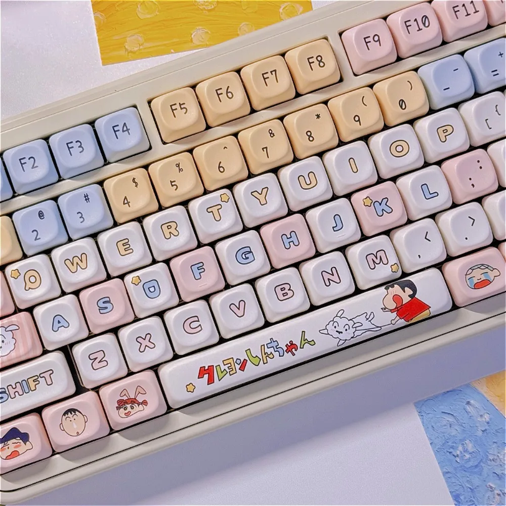 Animation Xiaoxin, small full set of MOA keyboard keycaps, custom keycaps, cartoon, cute, mechanical keyboard accessories
Animation Xiaoxin, small full set of MOA keyboard keycaps, custom keycaps, cartoon, cute, mechanical keyboard accessories