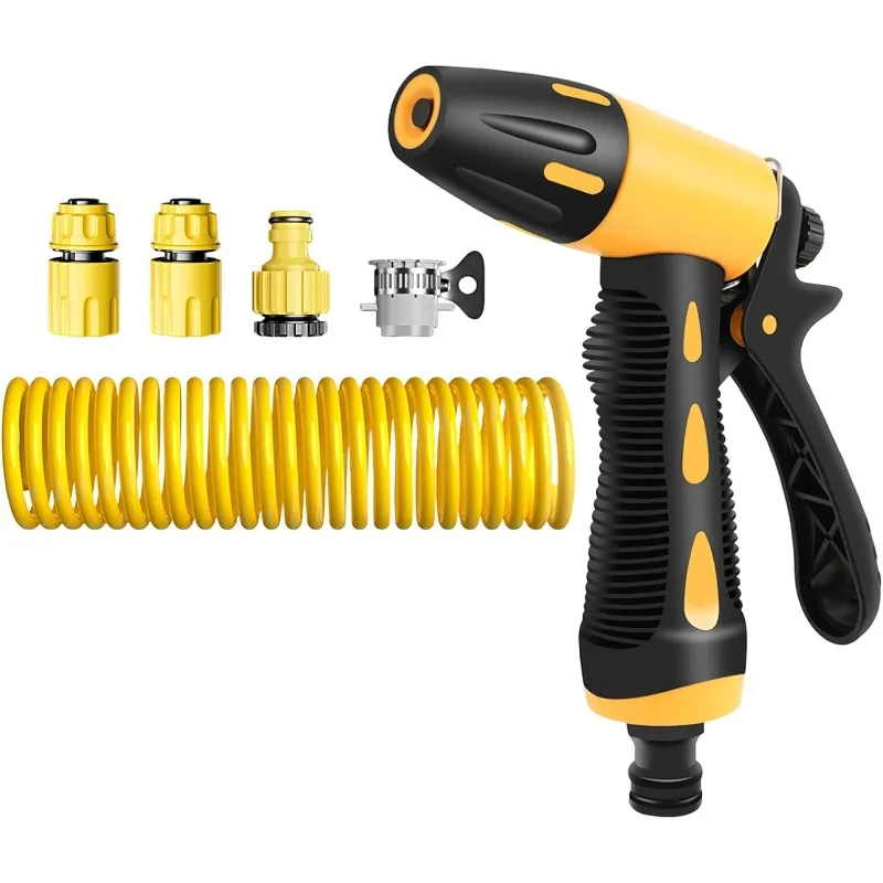 10M Telescopic Water Pipe with High-pressure Nozzle Car Washing Tool Set Extension Hose Water Hose for Garden Pressure Cleaner
10M Telescopic Water Pipe with High-pressure Nozzle Car Washing Tool Set Extension Hose Water Hose for Garden Pressure Cleaner