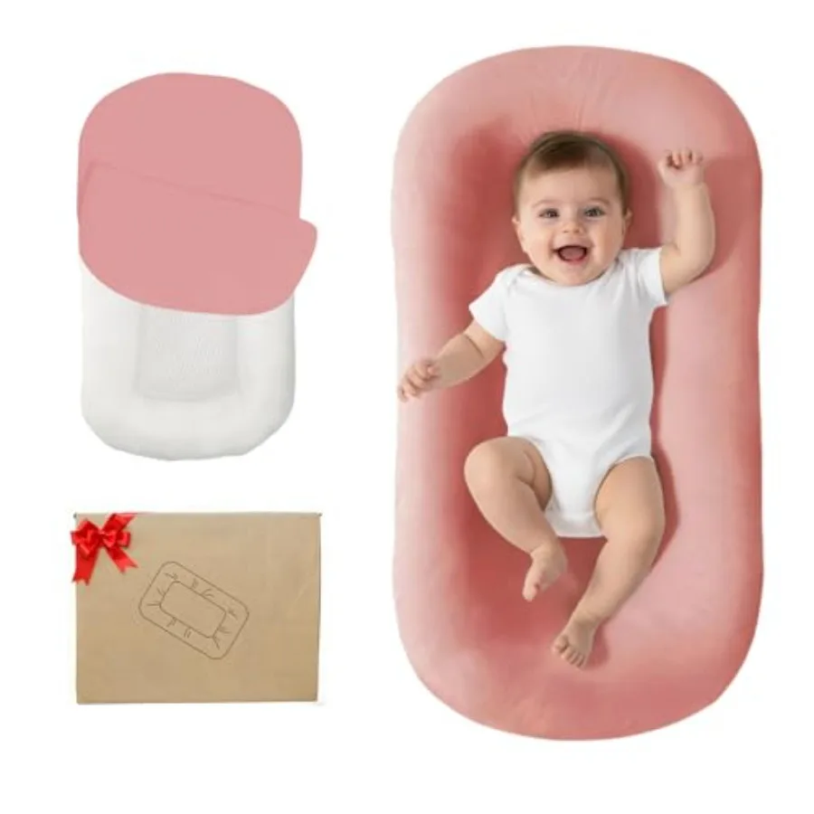 Infant Support Cushion 0-24 Months Newborn Baby Support Cushion with Cover Portable Playing Time Mat for Home and Travel Soft C
Infant Support Cushion 0-24 Months Newborn Baby Support Cushion with Cover Portable Playing Time Mat for Home and Travel Soft C