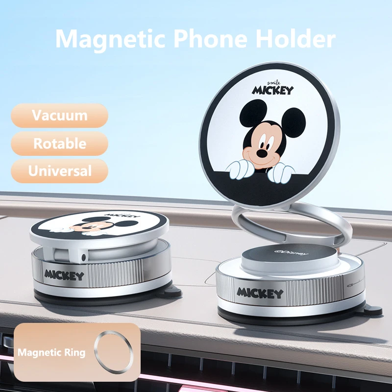 Новая версия автомобильного держателя для телефона Mickey с вакуумным креплением и магнитной адсорбцией для навигации, универсальный автомобильный кронштейн
Новая версия автомобильного держателя для телефона Mickey с вакуумным креплением и магнитной адсорбцией для навигации, универсальный автомобильный кронштейн