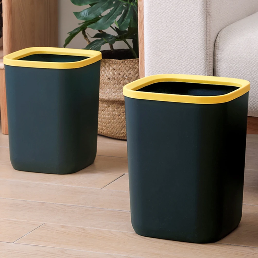 Square Trash Can 10L Large Opening Reusable Bathroom Bedroom Kitchen Garbage Bin Plastic Household Office Waste Bucket
Square Trash Can 10L Large Opening Reusable Bathroom Bedroom Kitchen Garbage Bin Plastic Household Office Waste Bucket