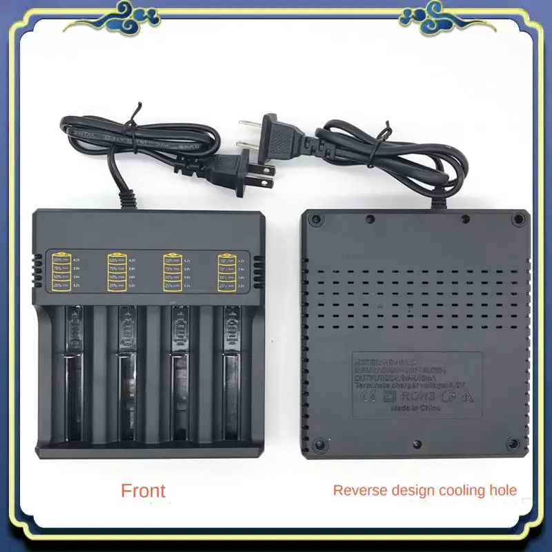 1 PCS 18650 Battery Charger Rechargeable Lithium Battery Charging For 3.7V 18650 26650 21700 14500 16340 EU Plug
1 PCS 18650 Battery Charger Rechargeable Lithium Battery Charging For 3.7V 18650 26650 21700 14500 16340 EU Plug