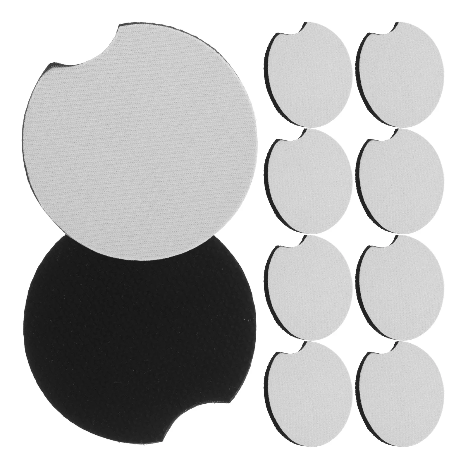10 Pcs Rubber Coasters 7CM Round Anti Slip Car Cup Pads Neoprene Easy Accessories Men Gift
10 Pcs Rubber Coasters 7CM Round Anti Slip Car Cup Pads Neoprene Easy Accessories Men Gift