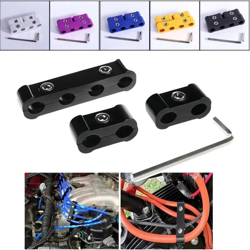 3 PCS Automotive Spark Plug Wire Separator Spark Plug Wire Clip Separator Fixing Sleeve Suitable for 8MM/9MM/10MM
3 PCS Automotive Spark Plug Wire Separator Spark Plug Wire Clip Separator Fixing Sleeve Suitable for 8MM/9MM/10MM