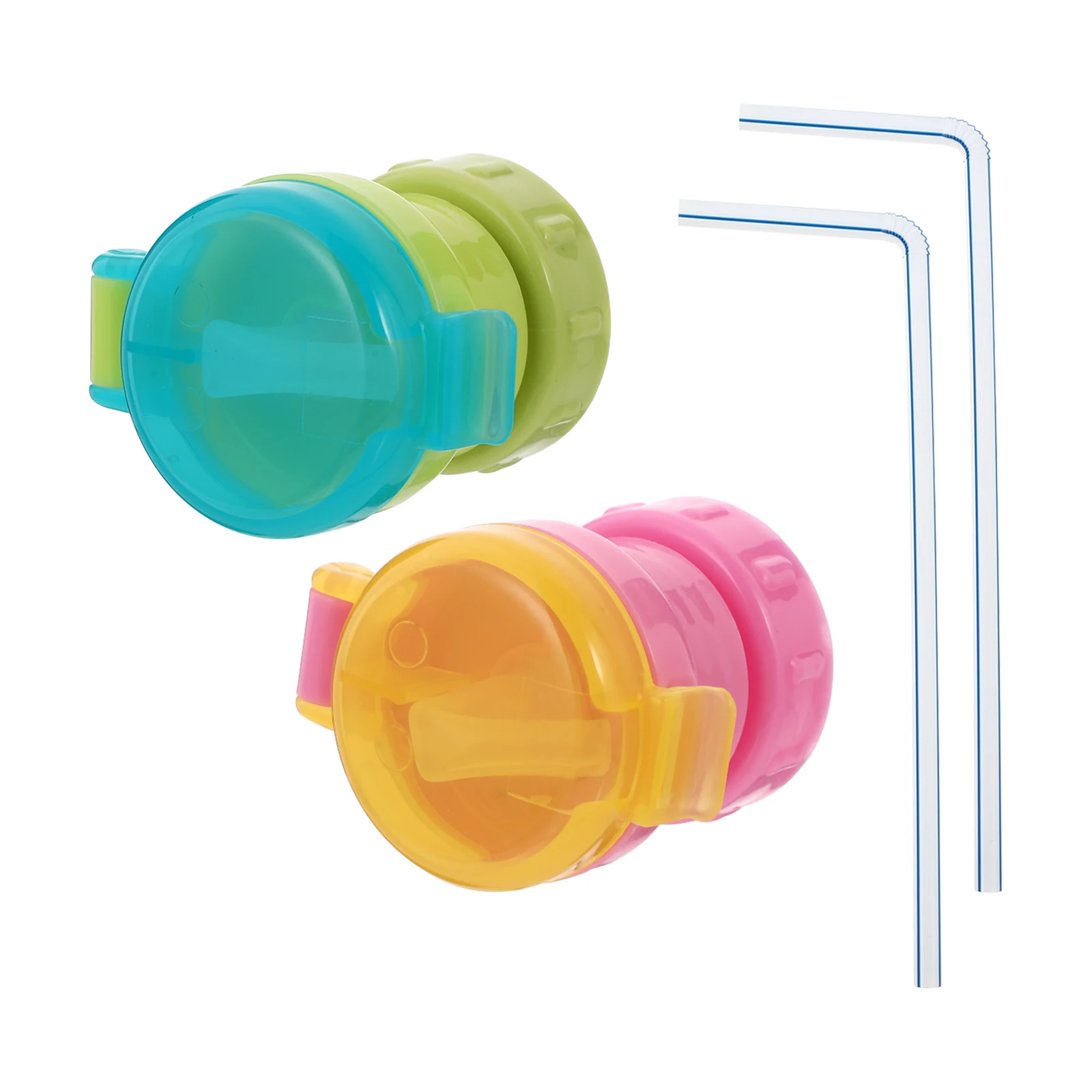 2Pcs Spill-Proof Baby Water Bottle Cap Durable Plastic Leak-Proof Straw Lid Toddler Sippy Cup Bottle Sippy Cap
2Pcs Spill-Proof Baby Water Bottle Cap Durable Plastic Leak-Proof Straw Lid Toddler Sippy Cup Bottle Sippy Cap