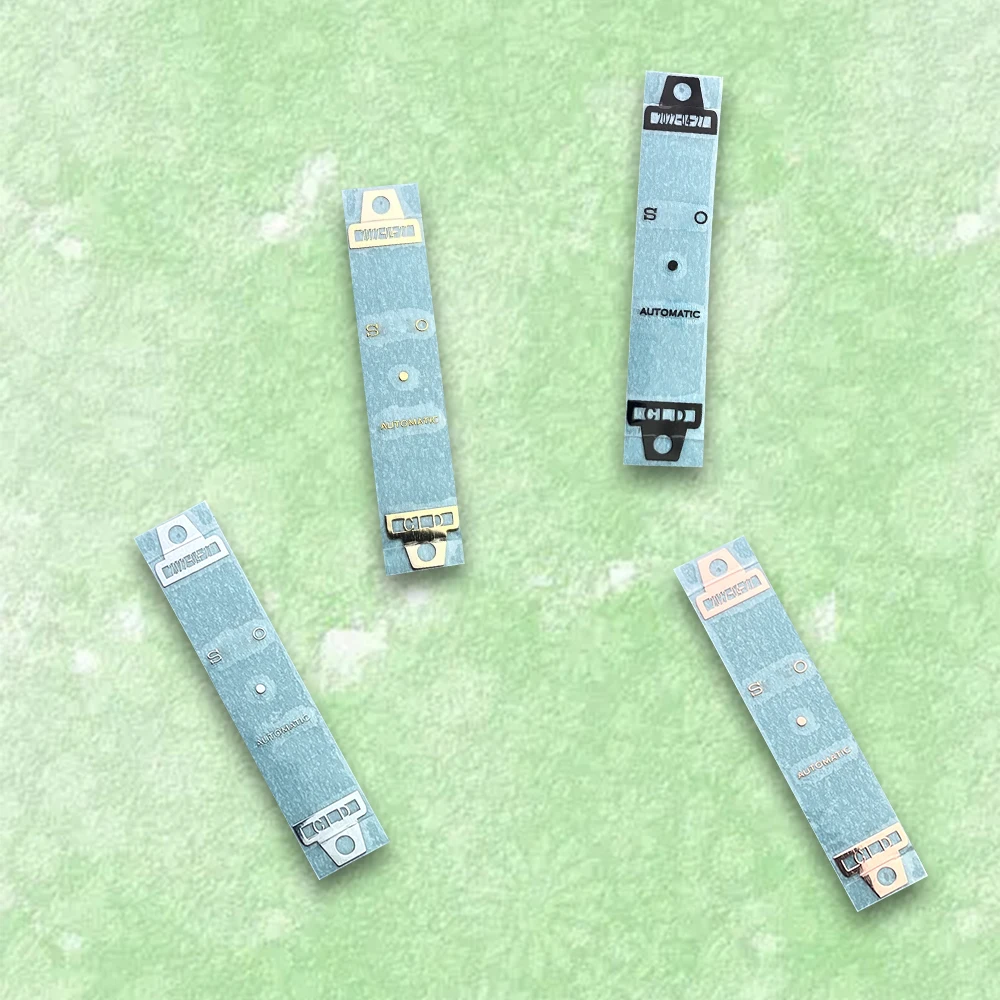 Two pieces High Quality S Logo label sticker For NH35/NH36 dial Automatic Movement Watch
Two pieces High Quality S Logo label sticker For NH35/NH36 dial Automatic Movement Watch