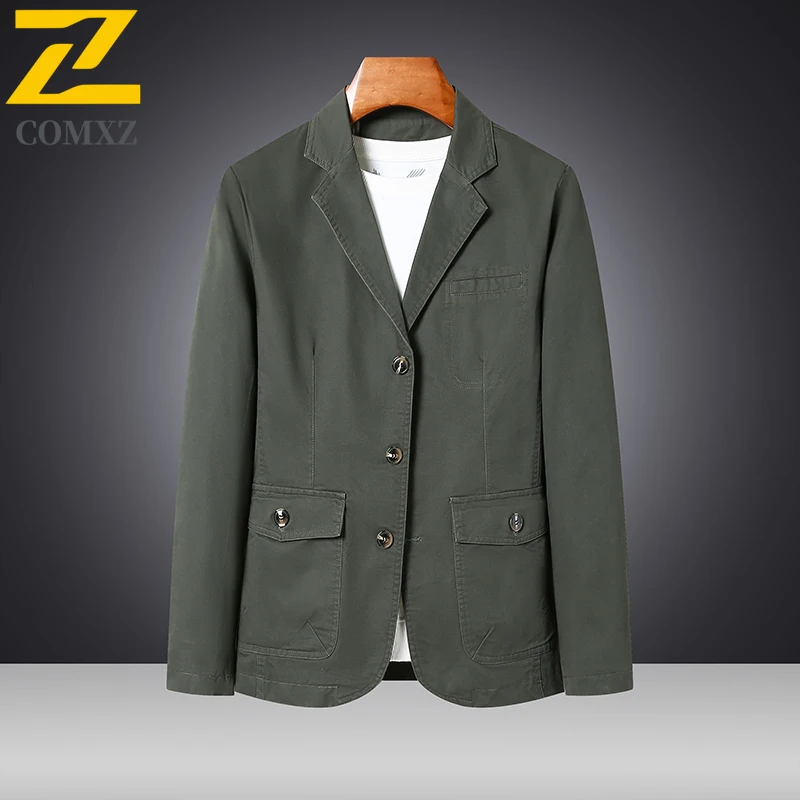 2025 New Autumn Jacket Men's High-end Luxury Pure Cotton Comfortable V-Neck Small Suit Coat Casual Retro Solid Color Trench Coat
2025 New Autumn Jacket Men's High-end Luxury Pure Cotton Comfortable V-Neck Small Suit Coat Casual Retro Solid Color Trench Coat