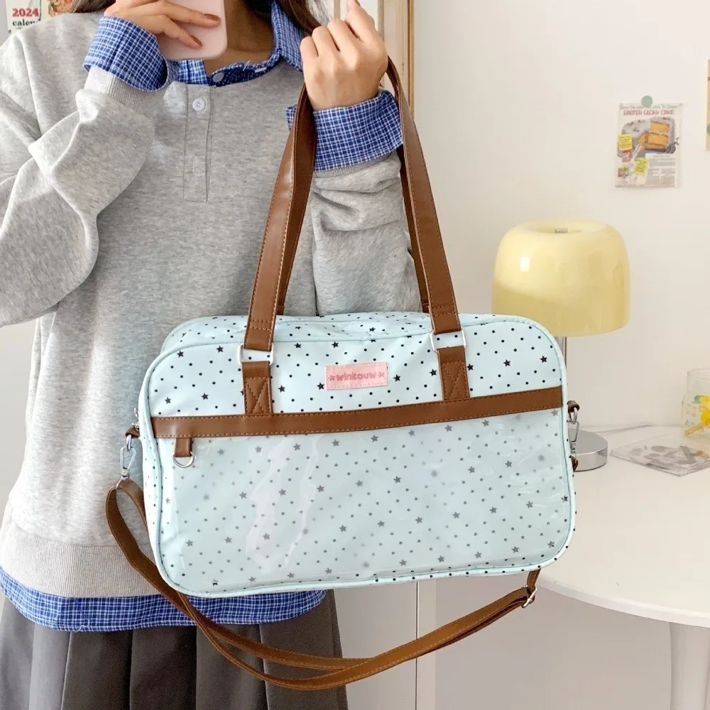 Y2K Large Capacity Transparent Ita Bag Lace Polka Dot Lolita Crossbody Bag Cute DIY Badge Display Pocket Bag School
Y2K Large Capacity Transparent Ita Bag Lace Polka Dot Lolita Crossbody Bag Cute DIY Badge Display Pocket Bag School