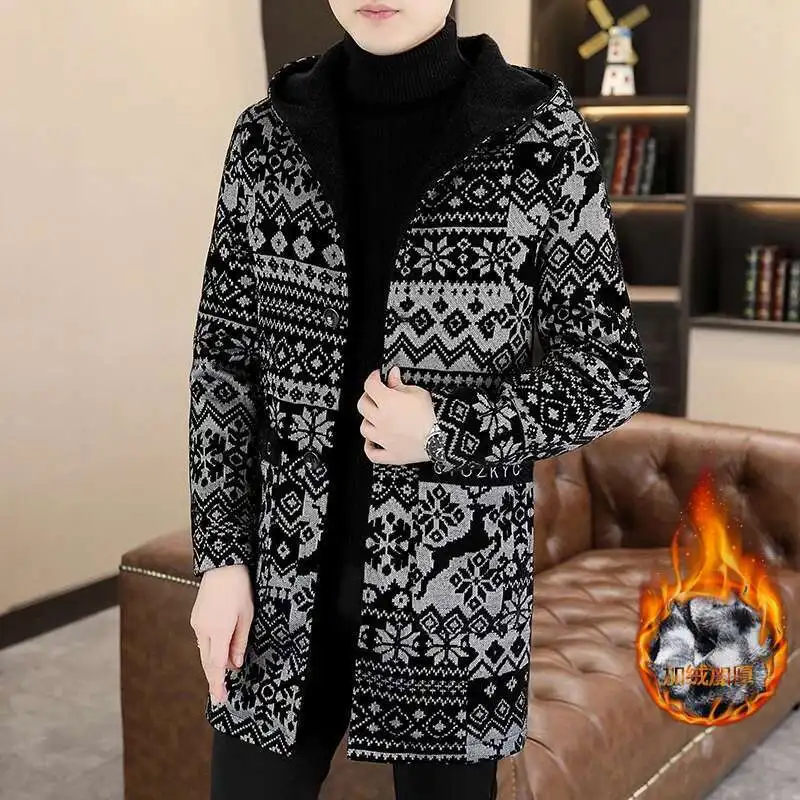 High Quality Windbreaker Men Jackets Clothing British Style Winter Coat Men Woolen Thick Long Jacket Korean Casual Social Coat
High Quality Windbreaker Men Jackets Clothing British Style Winter Coat Men Woolen Thick Long Jacket Korean Casual Social Coat