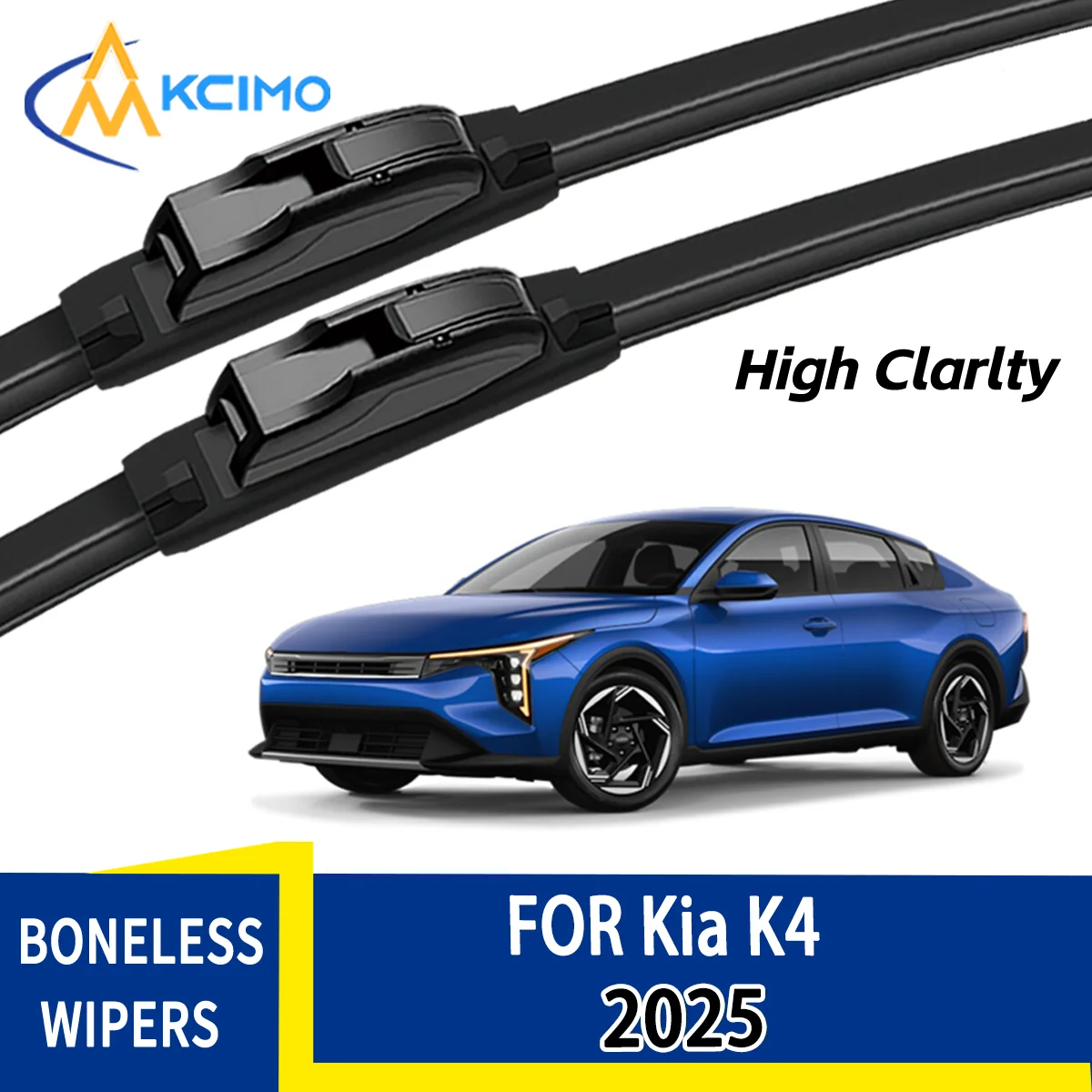 For Kia K4 CL4 2025 Premium Automobiles Durable Quiet Front Windscreen Wiper Blades Auto Window Replacement Accessories
For Kia K4 CL4 2025 Premium Automobiles Durable Quiet Front Windscreen Wiper Blades Auto Window Replacement Accessories