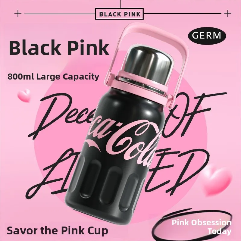 Large 316 Stainless Steel Cup 2026 New Design Cola Pink Black Water Bottle Insulated High Capacity for Women Travel Mug
Large 316 Stainless Steel Cup 2026 New Design Cola Pink Black Water Bottle Insulated High Capacity for Women Travel Mug