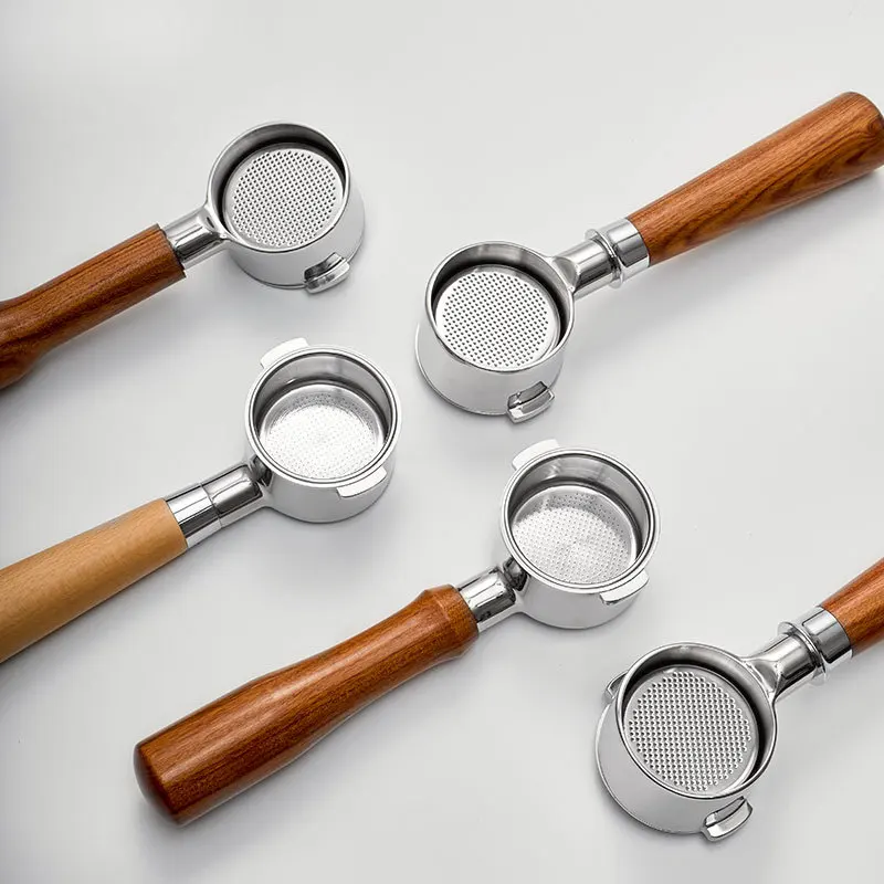coffee machine modification accessories bottomless handle, solid wood handle coffee funnel, stainless steel filter handle
coffee machine modification accessories bottomless handle, solid wood handle coffee funnel, stainless steel filter handle