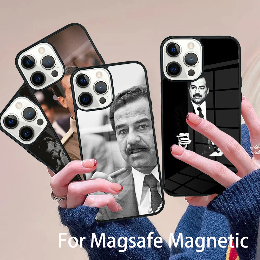addam Hussein Iraq Arabic Phone Case Magesafe Magnetic Wireless Cover For IPhone 16 11 12 13 14 15 Pro Max Plus Mini
addam Hussein Iraq Arabic Phone Case Magesafe Magnetic Wireless Cover For IPhone 16 11 12 13 14 15 Pro Max Plus Mini