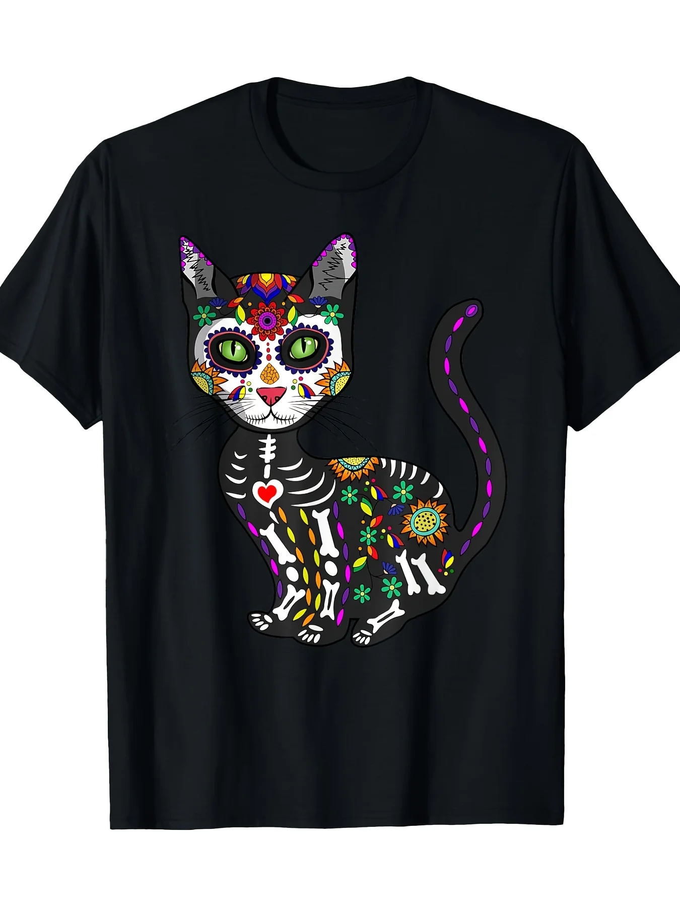 Skull Flower Day of The Dead Graphic Printing Summer Autumn Winter Cotton Men's and Women's T-shirts Short Sleeves Luxury
Skull Flower Day of The Dead Graphic Printing Summer Autumn Winter Cotton Men's and Women's T-shirts Short Sleeves Luxury