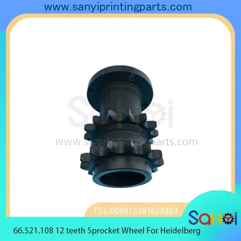Best Quality 66.521.108 12 Teeth Sprocket Wheel For Heidelberg SM102 CD102 Machine Parts
Best Quality 66.521.108 12 Teeth Sprocket Wheel For Heidelberg SM102 CD102 Machine Parts