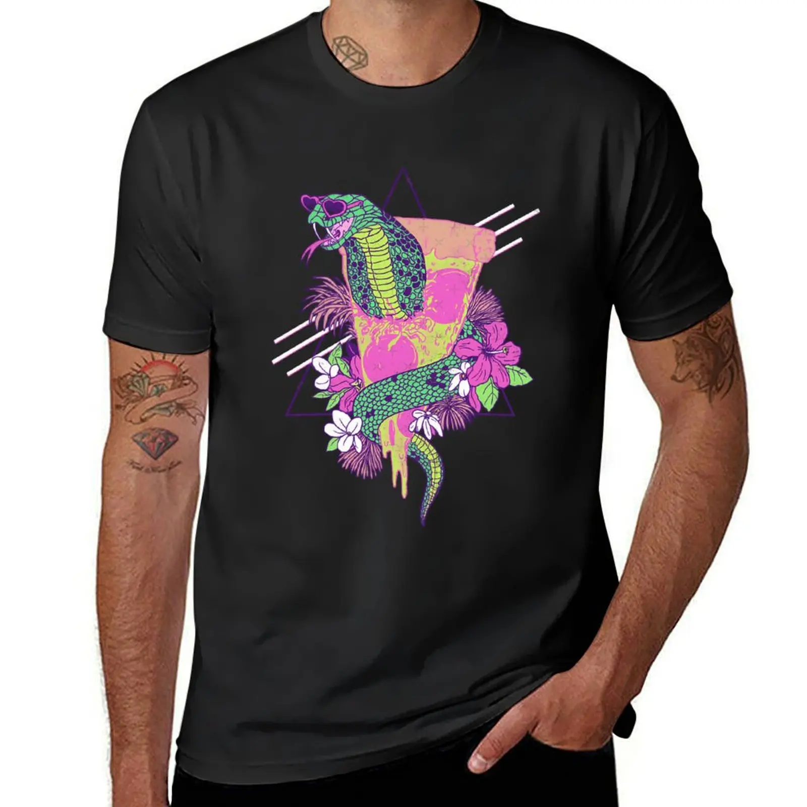 Snake Pizza \t T-Shirt Short sleeve tee sports fans summer tops T-shirts for men cotton
Snake Pizza \t T-Shirt Short sleeve tee sports fans summer tops T-shirts for men cotton