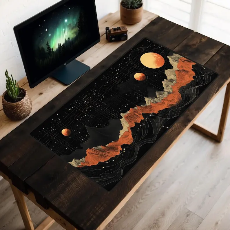 Terrain Orbit Planet Map Mouse Pad Large Rubber Anti-slip PC Desk Accessories Mousepad for Office & Gamer Keyboard Mat Decor Rug
Terrain Orbit Planet Map Mouse Pad Large Rubber Anti-slip PC Desk Accessories Mousepad for Office & Gamer Keyboard Mat Decor Rug