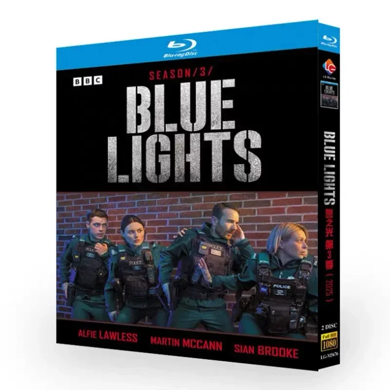 Blu-ray High Definition British Drama BBC Police Light Season 3 BD Disc CD Box with Chinese and English Traditional Subtitles
Blu-ray High Definition British Drama BBC Police Light Season 3 BD Disc CD Box with Chinese and English Traditional Subtitles