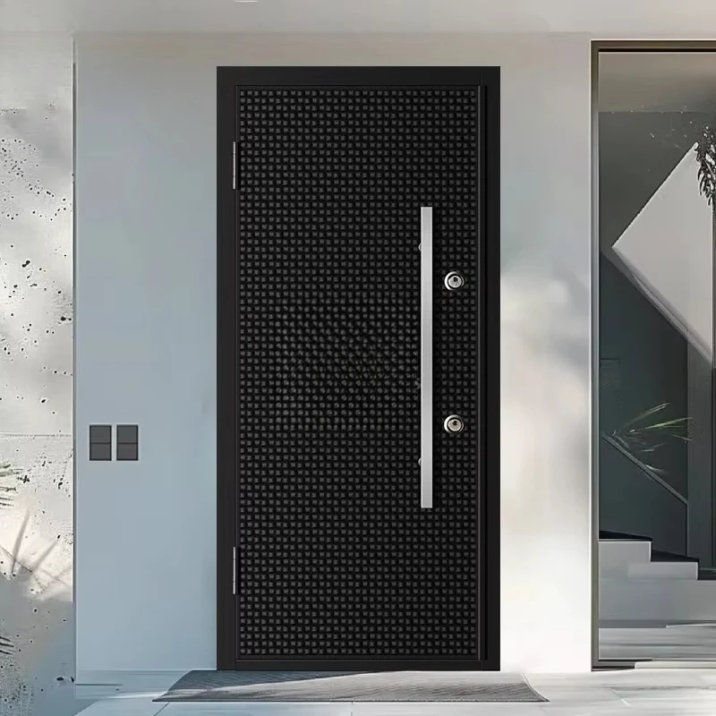 Proof Armored Door Armoured External Front Entry Security Door Modern Design Steel Aluminum Door for Hotel
Proof Armored Door Armoured External Front Entry Security Door Modern Design Steel Aluminum Door for Hotel