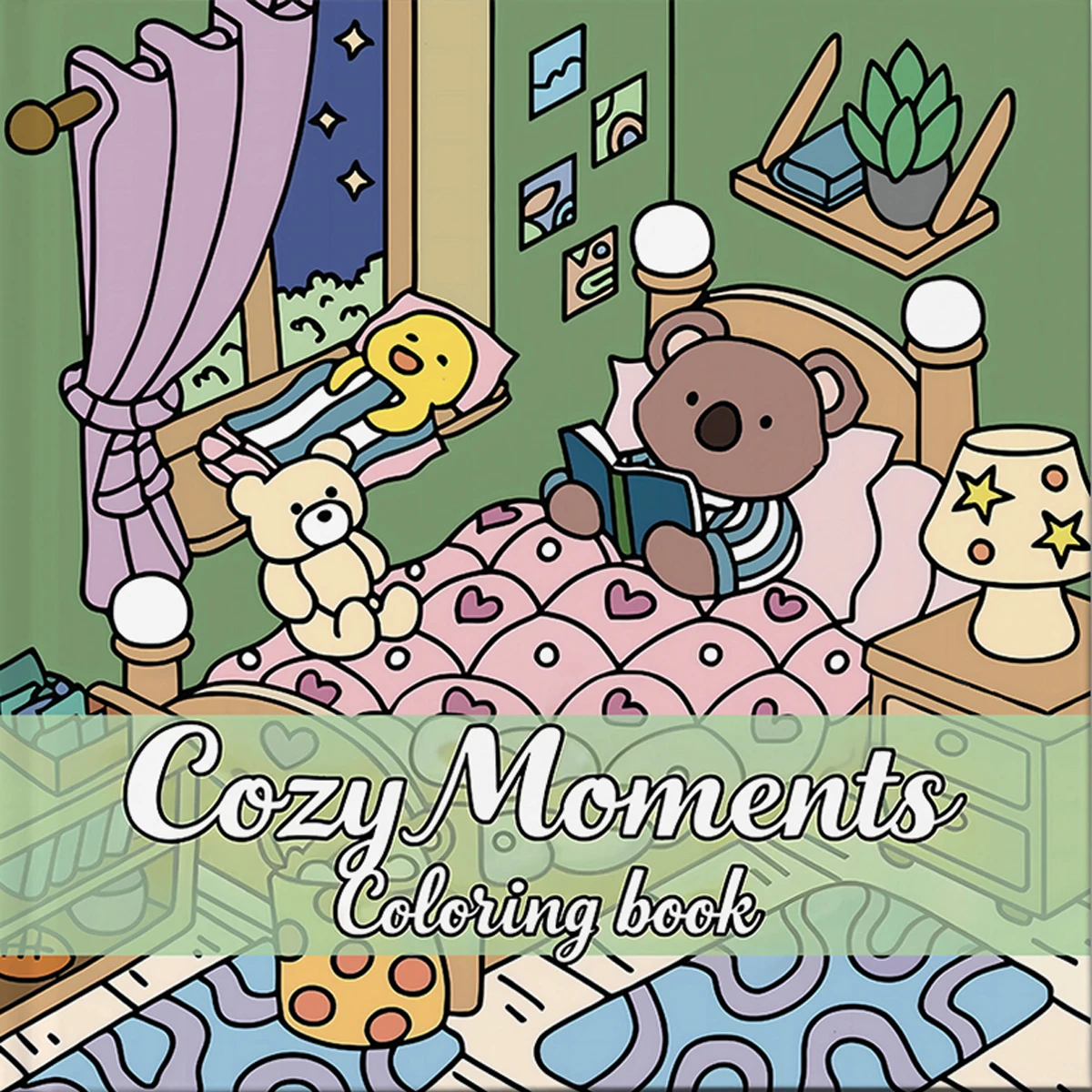 COZY Moments, яркие узоры, книжка-раскраска для взрослых, милая книга для рисования, идеальный подарок для вечеринки на Хэллоуин и день рождения
COZY Moments, яркие узоры, книжка-раскраска для взрослых, милая книга для рисования, идеальный подарок для вечеринки на Хэллоуин и день рождения