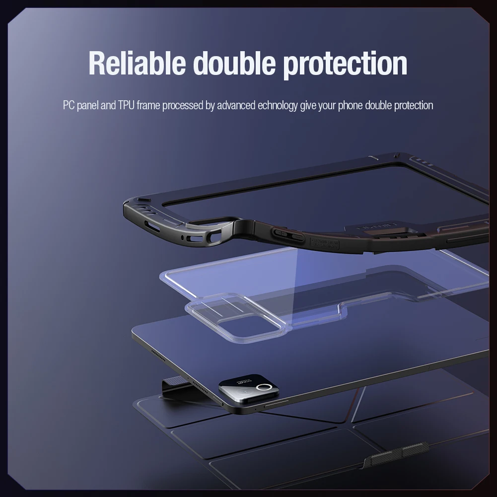 Чехол Nillkin для Xiaomi Pad 8 Pro с защитой камеры, кожаный, с полным покрытием, ударопрочный, для Xiaomi Mi Pad 8
Чехол Nillkin для Xiaomi Pad 8 Pro с защитой камеры, кожаный, с полным покрытием, ударопрочный, для Xiaomi Mi Pad 8