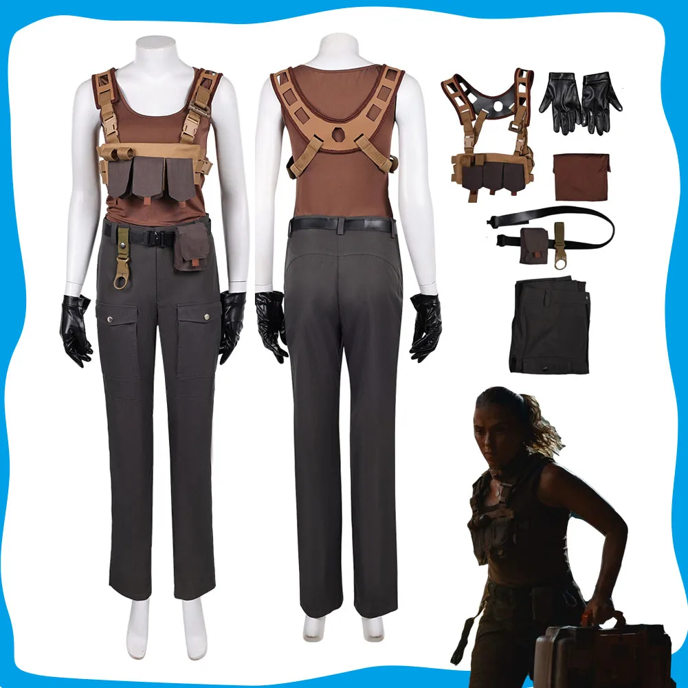 Women Roleplay Zora Bennett Cosplay Costume 2025 Movie World: Rebirth Disguise Clothing for Adult Halloween Carnival Party Suit
Women Roleplay Zora Bennett Cosplay Costume 2025 Movie World: Rebirth Disguise Clothing for Adult Halloween Carnival Party Suit