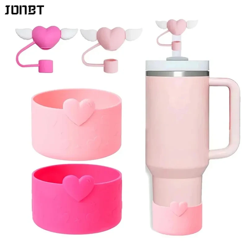 4pcs Heart Cup Accessories Set for Stanley 30oz 40oz Tumbler Cup, Including 2Pcs Cute Straw Cover Caps 10mm Straw Toppers
4pcs Heart Cup Accessories Set for Stanley 30oz 40oz Tumbler Cup, Including 2Pcs Cute Straw Cover Caps 10mm Straw Toppers