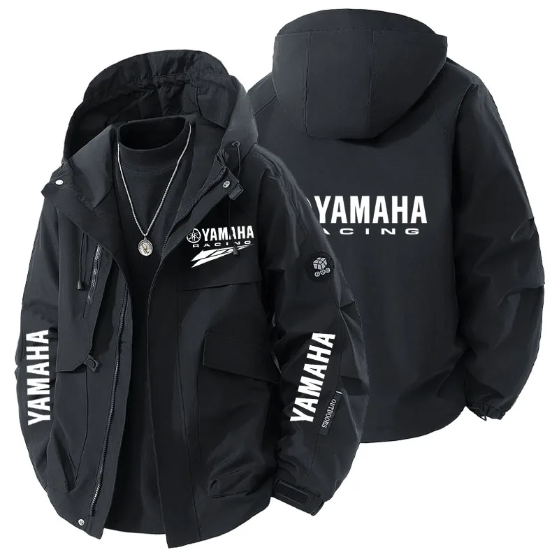 Yamaha Spring-Autumn Men's Windproof and Waterproof Racing Jacket for Outdoor Leisure and Sports - Multi-Pocket Zippered Coat
Yamaha Spring-Autumn Men's Windproof and Waterproof Racing Jacket for Outdoor Leisure and Sports - Multi-Pocket Zippered Coat