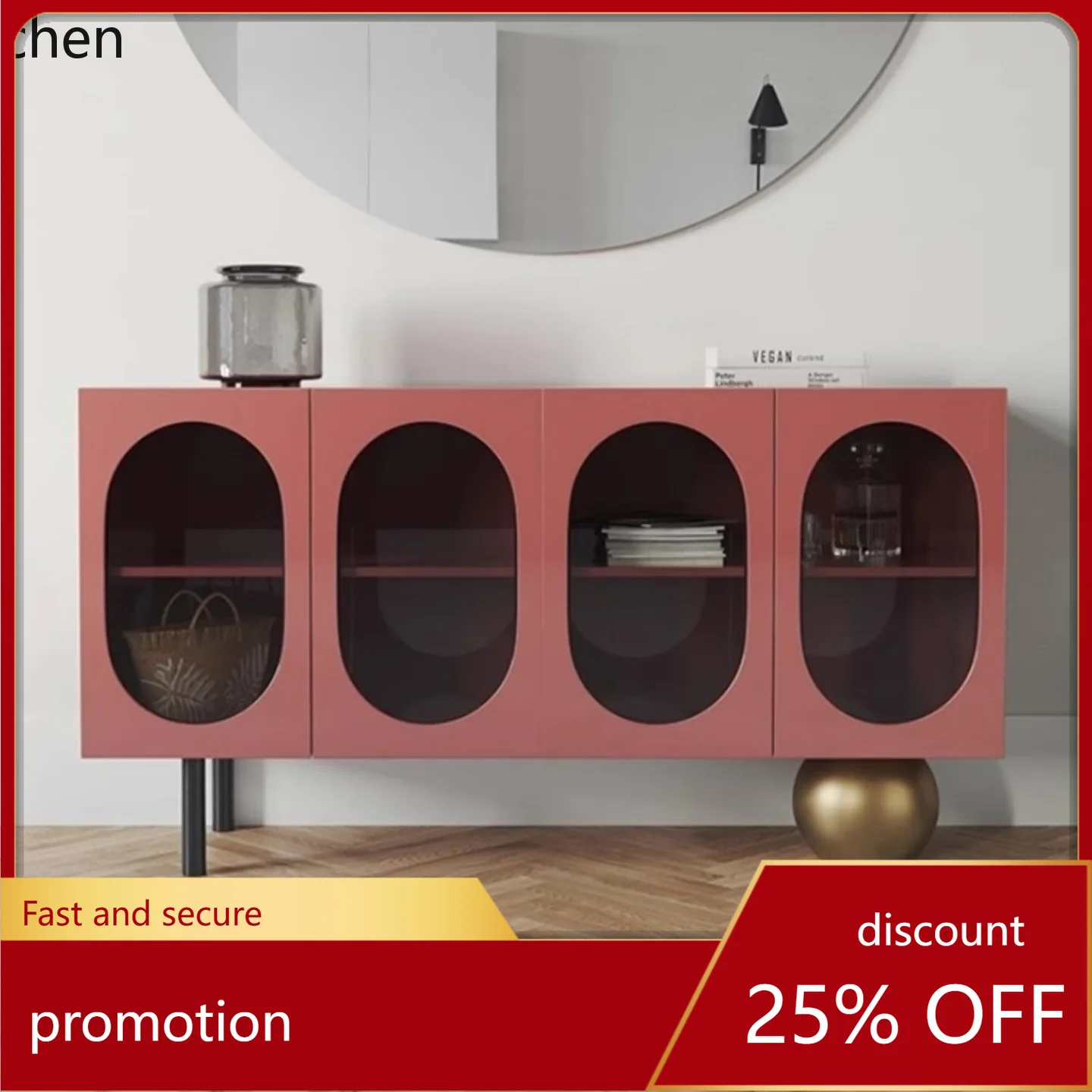 YFY Sideboard Entryway Glass Tea Wine Cabinet Multi-Functional Storage Organizer
YFY Sideboard Entryway Glass Tea Wine Cabinet Multi-Functional Storage Organizer