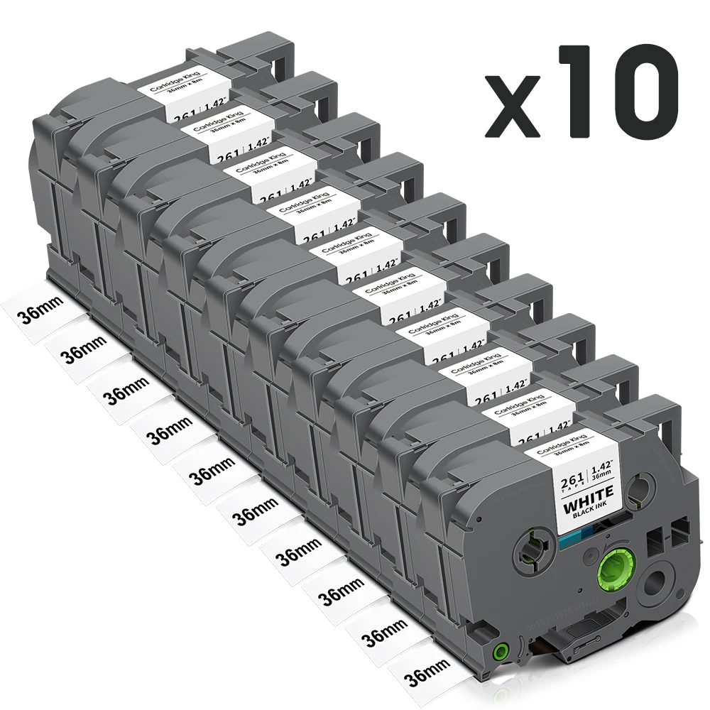 10PK TZe261, внешняя фотография 36 мм для Brother TZe-белая лента TZ261, лента для принтера, совместимая с принтером Brother P-touch TZe 261
10PK TZe261, внешняя фотография 36 мм для Brother TZe-белая лента TZ261, лента для принтера, совместимая с принтером Brother P-touch TZe 261