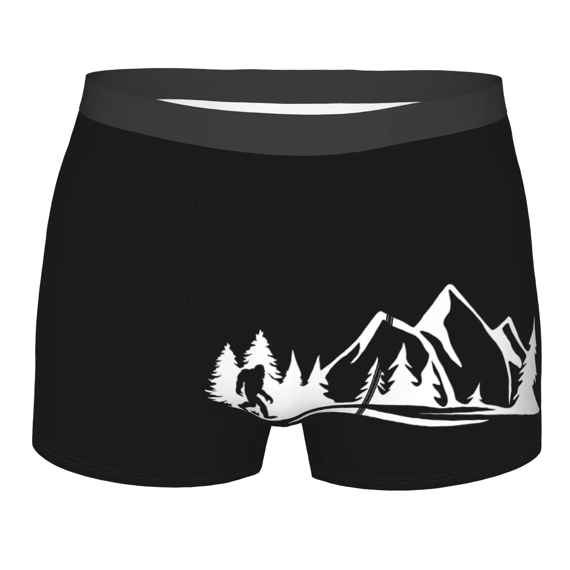 Custom Bigfoot In The Mountains Underwear Men Printed Mountain Boxer Briefs Shorts Panties Breathable Underpants
Custom Bigfoot In The Mountains Underwear Men Printed Mountain Boxer Briefs Shorts Panties Breathable Underpants