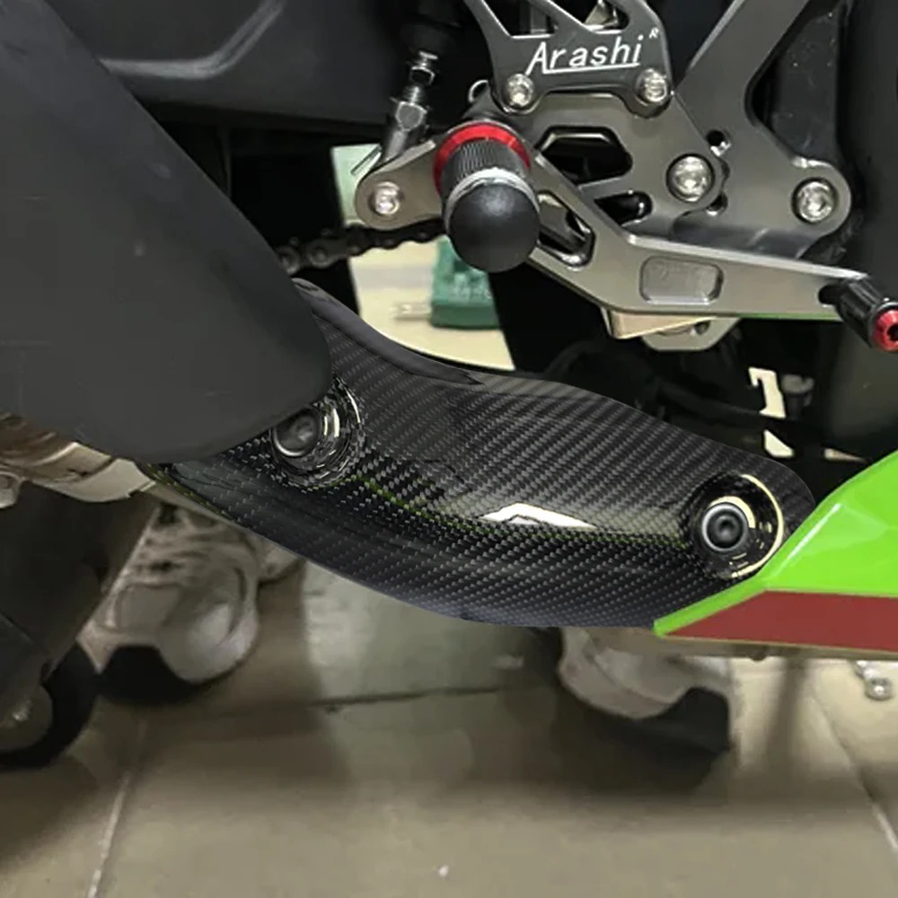 Защита выхлопных труб из карбона для мотоциклов Kawasaki ZX-4R 2023-2025, ZX-4RR 2023-2025, декоративная
Защита выхлопных труб из карбона для мотоциклов Kawasaki ZX-4R 2023-2025, ZX-4RR 2023-2025, декоративная
