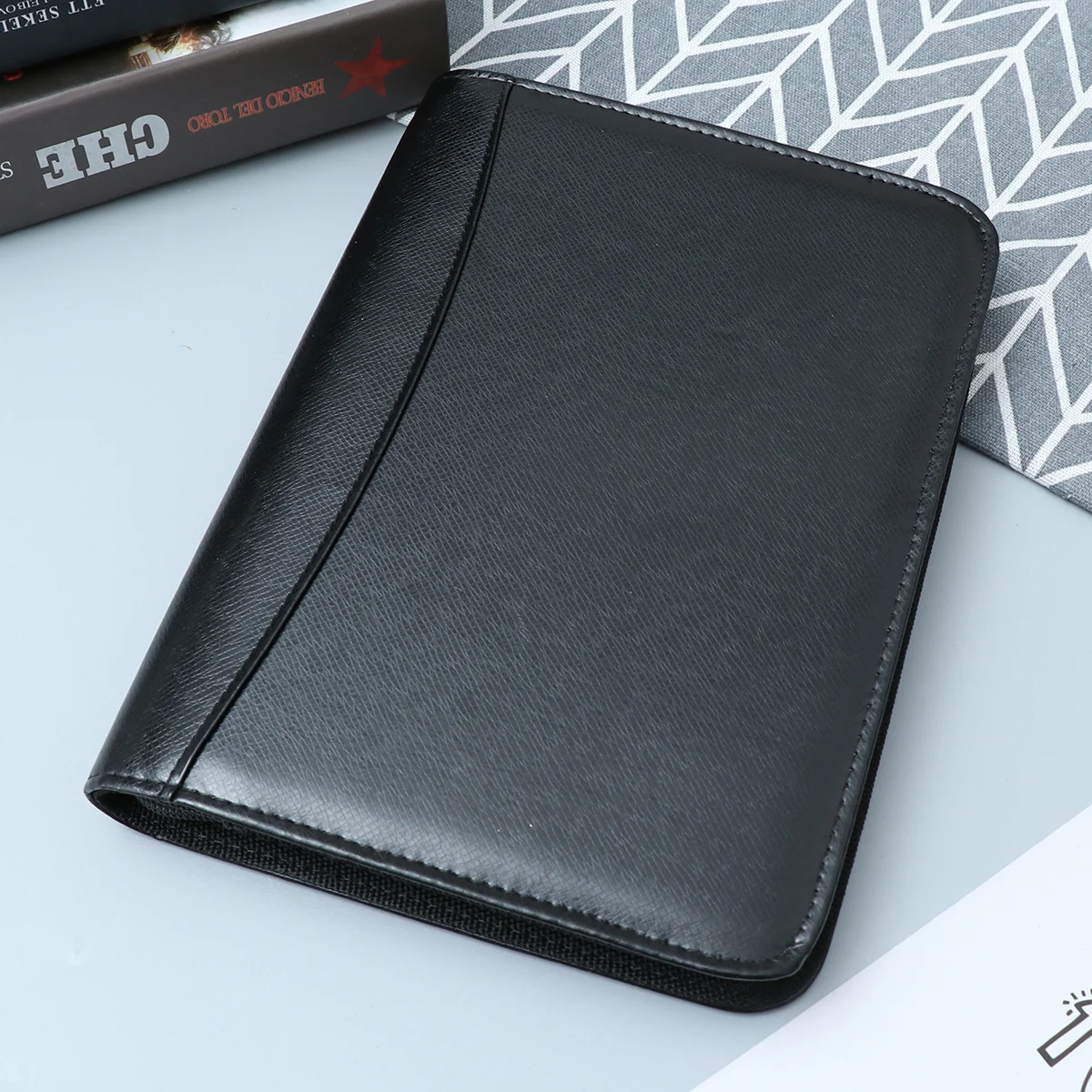 Deluxe Pu Zipper A5 Notebook Business Notepad Calculator 6 Ring Binder Travel Agenda File Pocket Pen Loop Black
Deluxe Pu Zipper A5 Notebook Business Notepad Calculator 6 Ring Binder Travel Agenda File Pocket Pen Loop Black