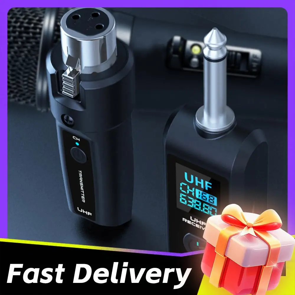 Беспроводной микрофонный конвертер, перезаряжаемый XLR-передатчик и приемник, беспроводная система для динамического микрофона
Беспроводной микрофонный конвертер, перезаряжаемый XLR-передатчик и приемник, беспроводная система для динамического микрофона