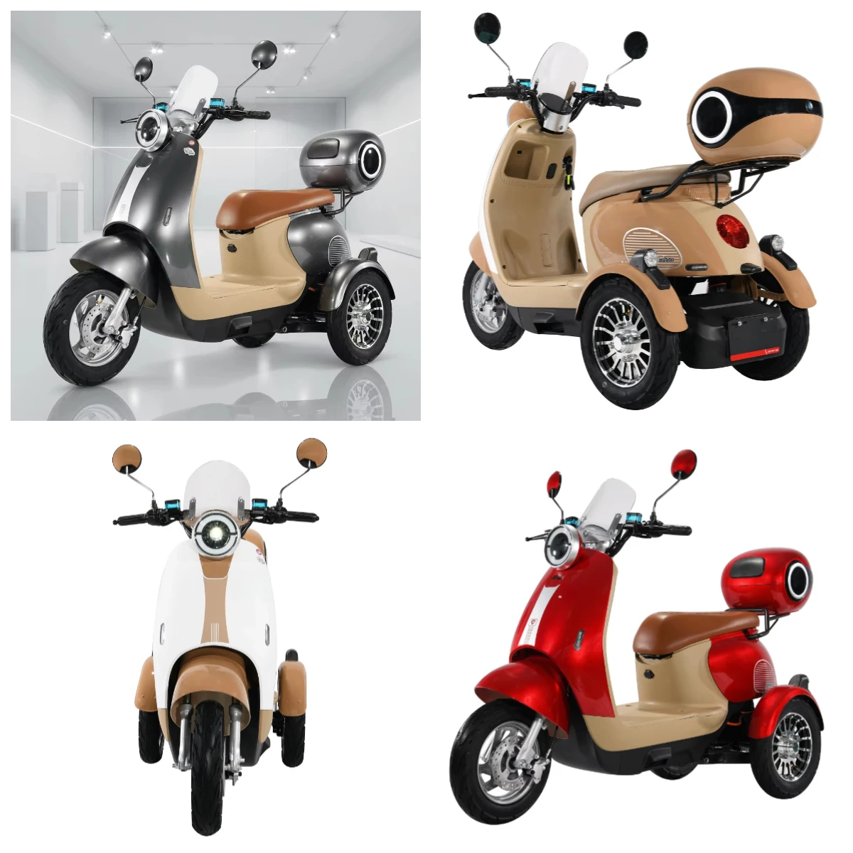 STLF Factory Direct60V1000W Electric Tricycle for Adults1000WThree-Wheel Electric Scooter Bike Motor High Power Electric Scooter
STLF Factory Direct60V1000W Electric Tricycle for Adults1000WThree-Wheel Electric Scooter Bike Motor High Power Electric Scooter