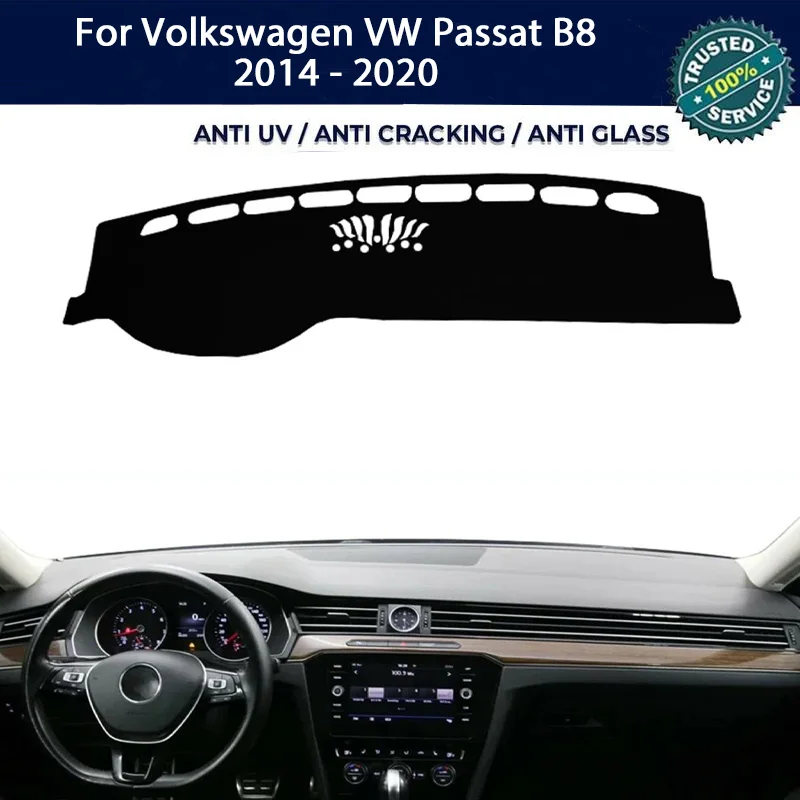 Custom Anti-UV Dashboard Cover Dash Mat Protector Pad For Volkswagen VW Passat B8 2014 -2020 Center Console Accessories Sunshade
Custom Anti-UV Dashboard Cover Dash Mat Protector Pad For Volkswagen VW Passat B8 2014 -2020 Center Console Accessories Sunshade