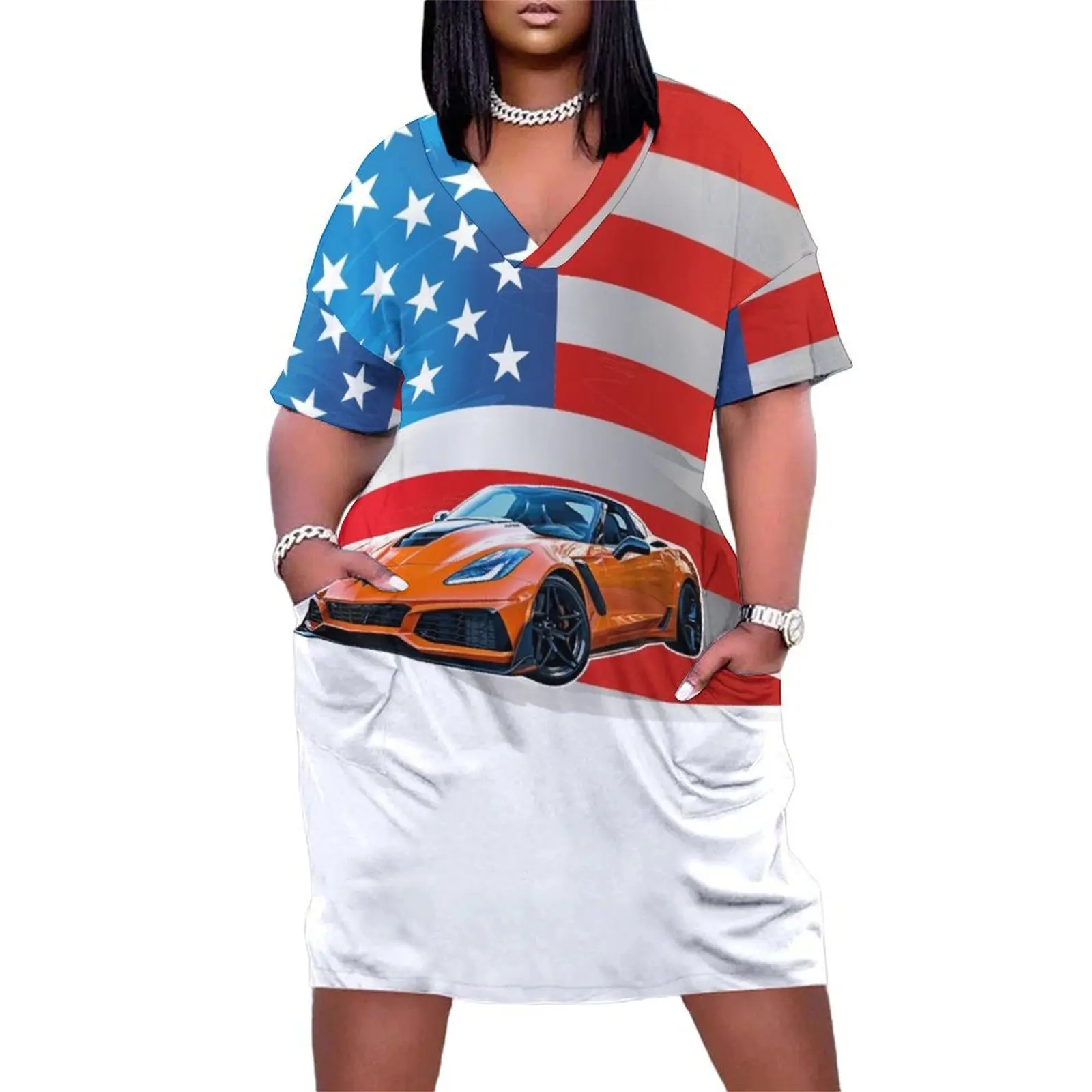 USA Supercars C7 Loose Pocket Dress long dress women summer elegant chic wedding evening dresses
USA Supercars C7 Loose Pocket Dress long dress women summer elegant chic wedding evening dresses