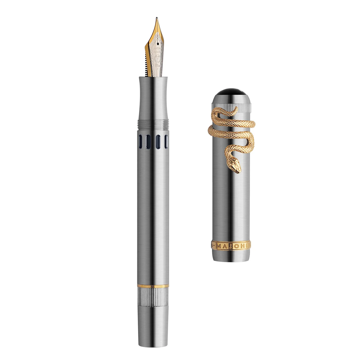 Majohn P137 Limited Edition Titanium Alloy Piston Fountain Pen Snake Clip No.6 Nib EF F M Nib Student Business Writing Gift
Majohn P137 Limited Edition Titanium Alloy Piston Fountain Pen Snake Clip No.6 Nib EF F M Nib Student Business Writing Gift