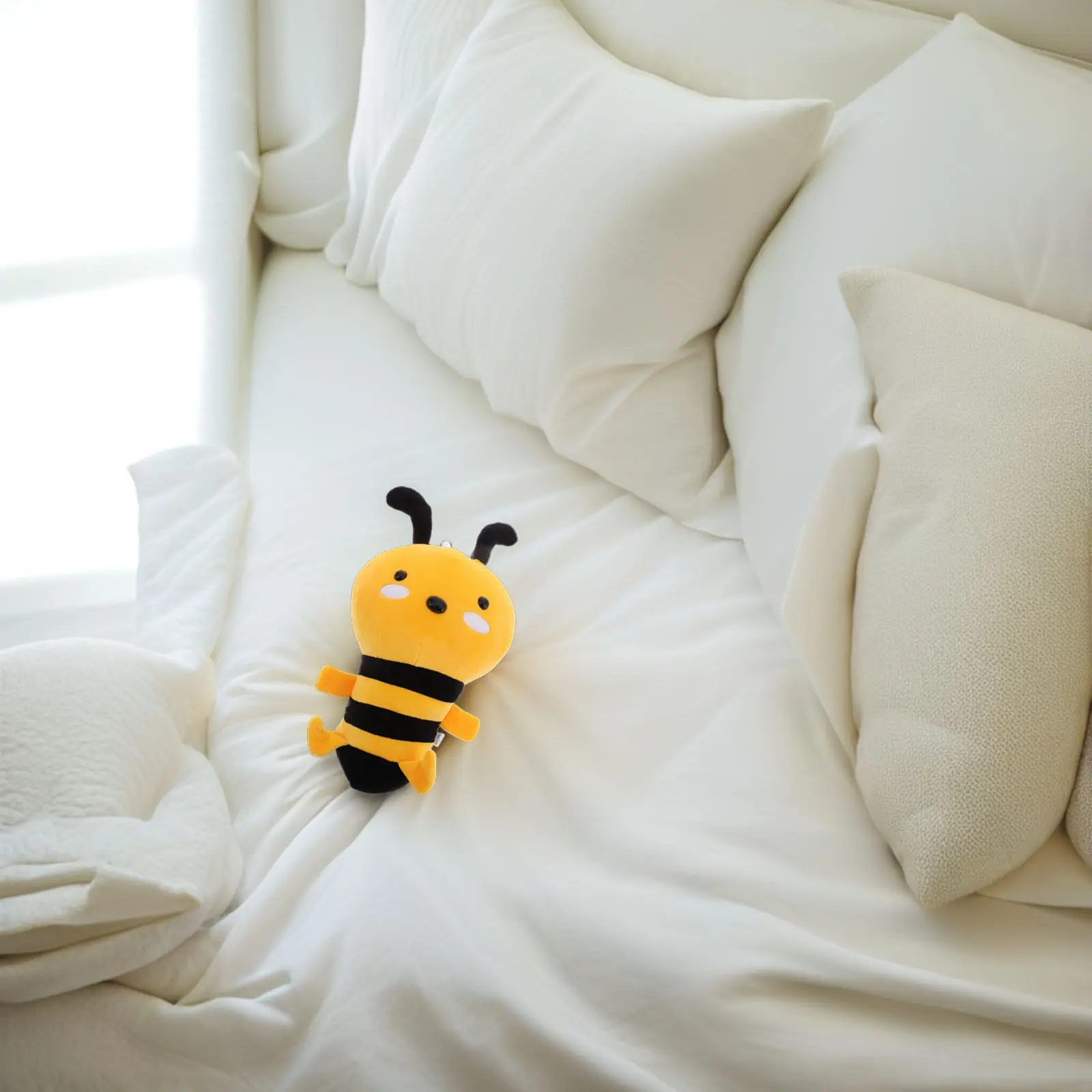 Cute Bee Stuffed Animal Soft Cartoon Miniature Nursery Decor Birthday Present Party Favor Kids Accent Bee Toys
Cute Bee Stuffed Animal Soft Cartoon Miniature Nursery Decor Birthday Present Party Favor Kids Accent Bee Toys