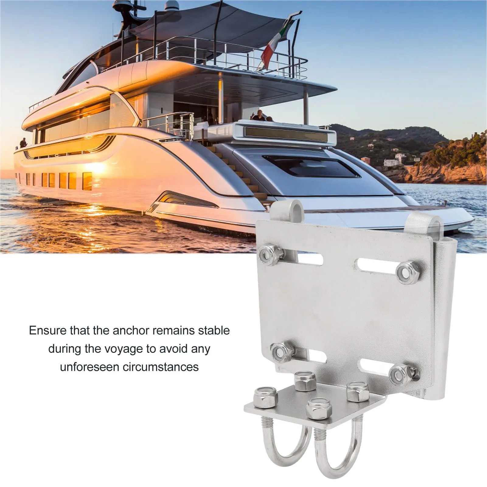 Rail Mount Bracket Anti Crack Rugged Wear Resistant Horizontal Rail Mount Bracket for Ships
Rail Mount Bracket Anti Crack Rugged Wear Resistant Horizontal Rail Mount Bracket for Ships