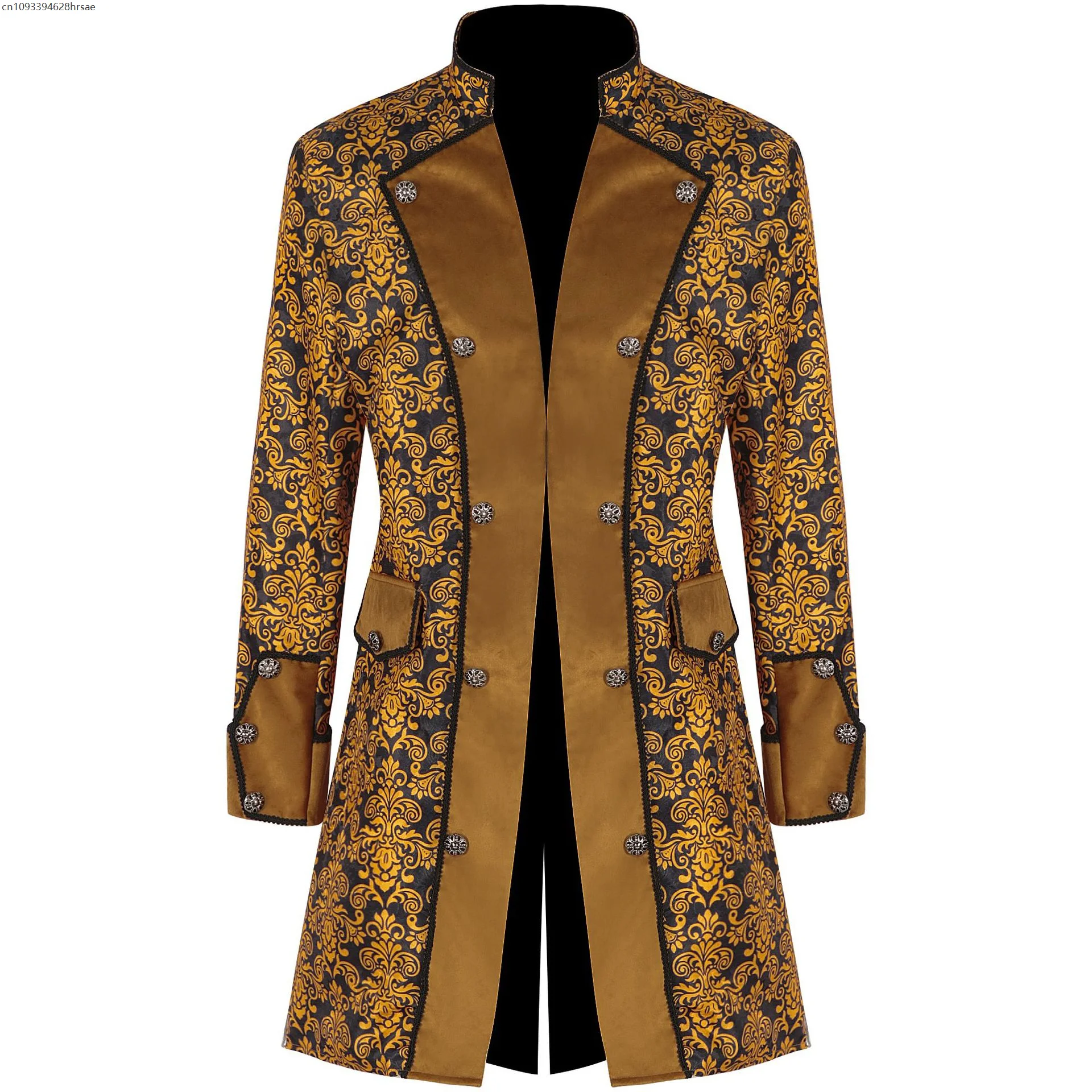 Men Renaissance Frock Gothic Cosplay Tailcoat Costumes Men's Steampunk Medieval Jacket Victorian Nobleman Cosplay Pirate
Men Renaissance Frock Gothic Cosplay Tailcoat Costumes Men's Steampunk Medieval Jacket Victorian Nobleman Cosplay Pirate
