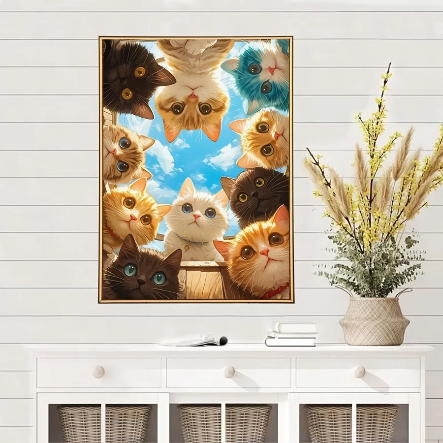 500/1000/1200/2000PCS Puzzle Cute Little Cats Jigsaw Puzzles Leisure and Relaxation Modern Home Decoration Gift for Friends
500/1000/1200/2000PCS Puzzle Cute Little Cats Jigsaw Puzzles Leisure and Relaxation Modern Home Decoration Gift for Friends
