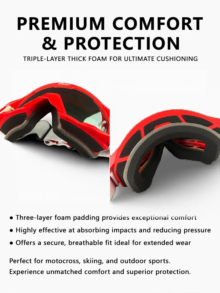Motorcycle Glasses Dirt Bike MX Goggles Anti-fog HD Lens Motocross Enduro Sunglasses Windproof Ski Goggles
Motorcycle Glasses Dirt Bike MX Goggles Anti-fog HD Lens Motocross Enduro Sunglasses Windproof Ski Goggles